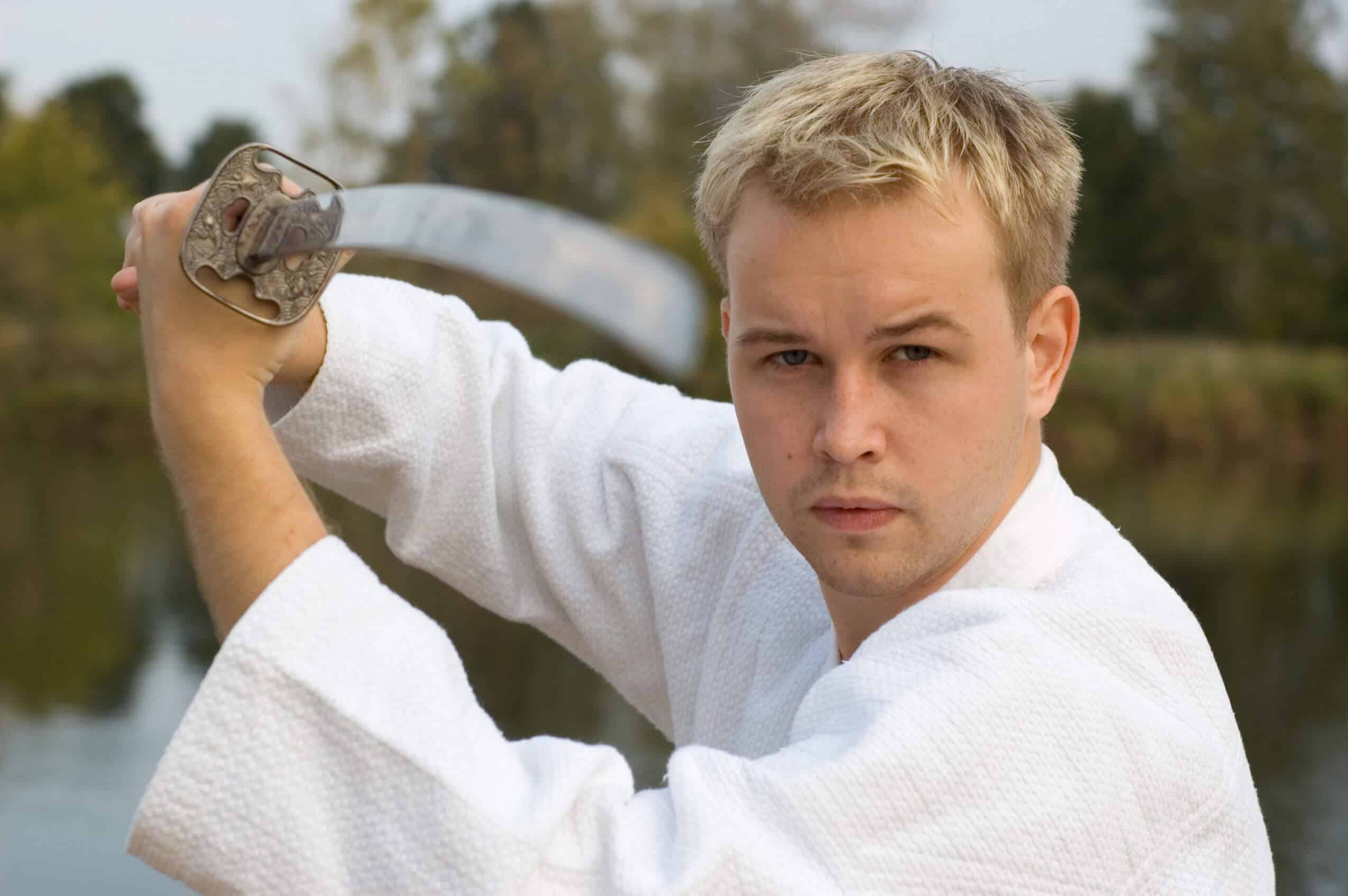 Martial Arts Lessons for Adults in Lanham MD - Samurai Sword Posing Blog