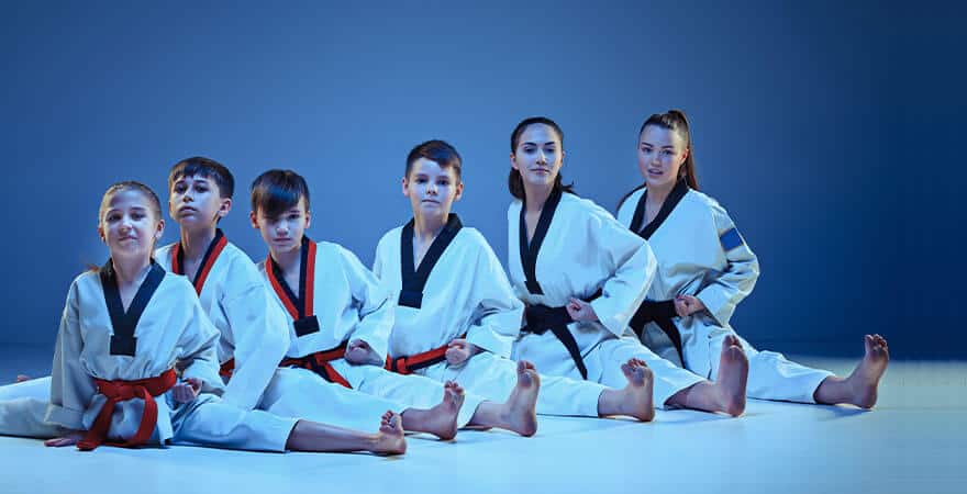 Martial Arts Lessons for Kids in Lanham MD - Kids Group Splits