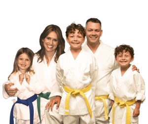 Martial Arts Lessons for Families in Lanham MD - Group Family for Martial Arts Footer Banner