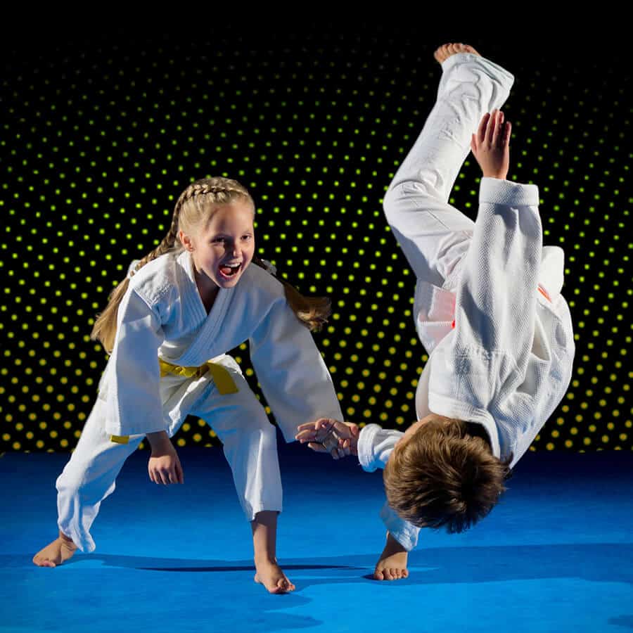 Martial Arts Lessons for Kids in Lanham MD - Judo Toss Kids Girl