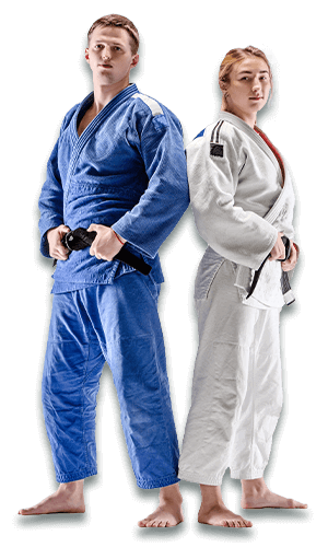 Brazilian Jiu Jitsu Lessons for Adults in Lanham MD - BJJ Man and Woman Banner Page
