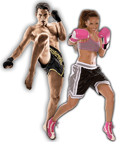 Fitness Kickboxing Lessons for Adults in Lanham MD - Kickboxing Men and Women Banner Page